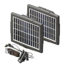 Cuddeback PW-3600 Solar Power Bank Bundle (2 Items)