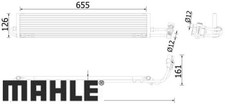 MAHLE CLC234000P Ölkühler für Automatikgetriebe für Porsche 