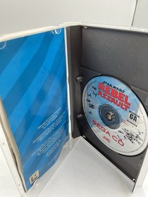 Star Wars: Rebel Assault (Sega CD, 1993) Complete with Manual 
