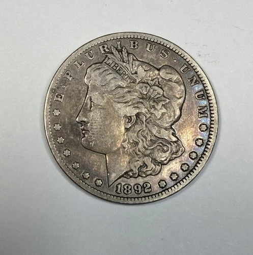 1892-CC Morgan Silver Dollar Nice Original VF