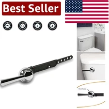 Simple Style Chrome Toilet Lever – Quick Install for Smooth Flush Performance