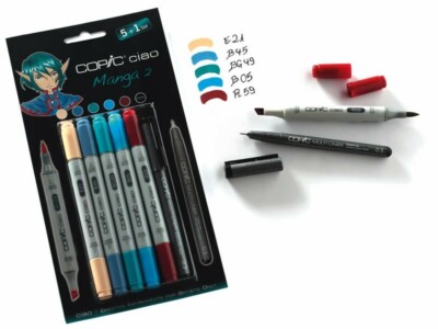 Copic Ciao 5+1 Set Manga 2 - 22075557