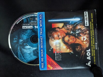  Star wars episode 2 clips and content -Daily mail promo-  CD-ROM PC 