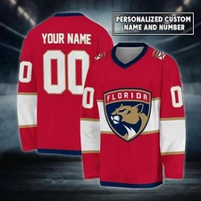 HOT! Personalized Florida Panther Hockey Shirt, Hockey Team AOP Gift Fan-Made