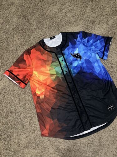 Illenium 6/6 Baseball Jersey Super Rare Limited ILLENIALS Size Large - Picture 2 of 12