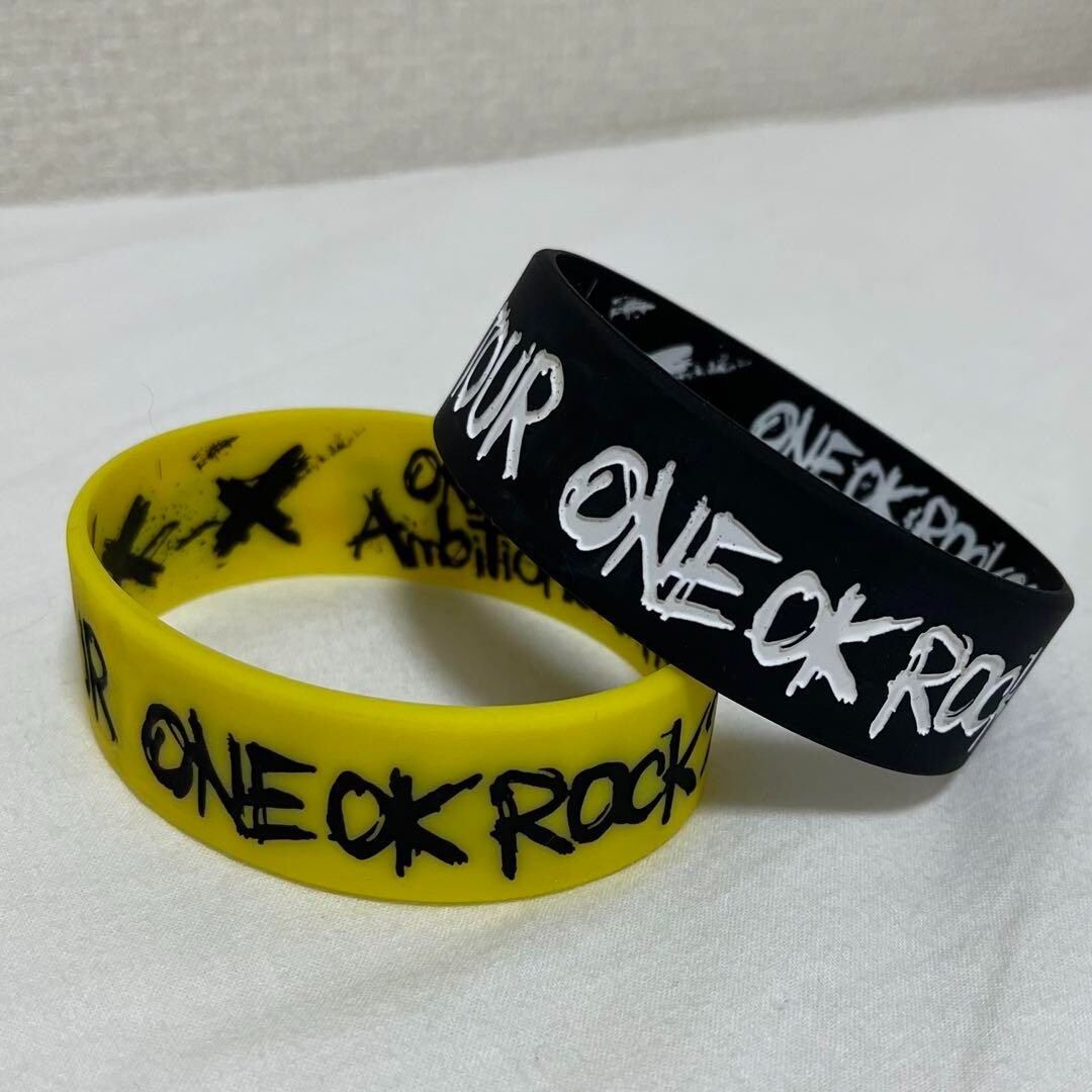 ONE OK ROCKリストバンド ONE OK ROCK Tour 2017 Ambitions Official Goods Silicon