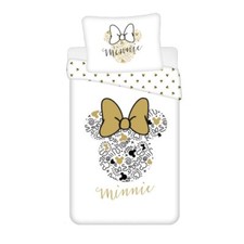 Parure Copripiumino Disney Minnie Gold
