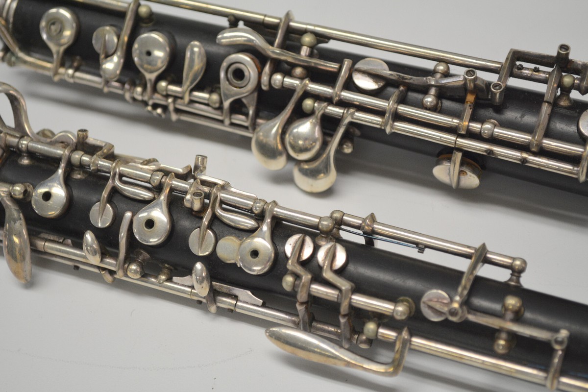 LINTON ZS USA OBOE, MODIFIED SYSTEM, GRENADILLA WOOD BODY, ELKHART