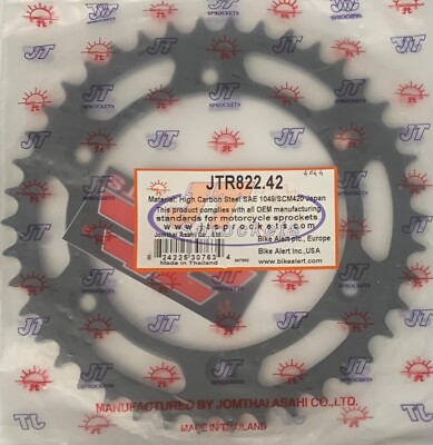 JT KRONE SCHWARZ SCHRITT 530 45 Zähne für SUZUKI PE 250 1977 1978 1979 1980 1981