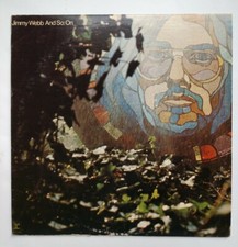 JIMMY WEBB And So On RS 6448 1st white-label promo Reprise 1971 Vinyl LP