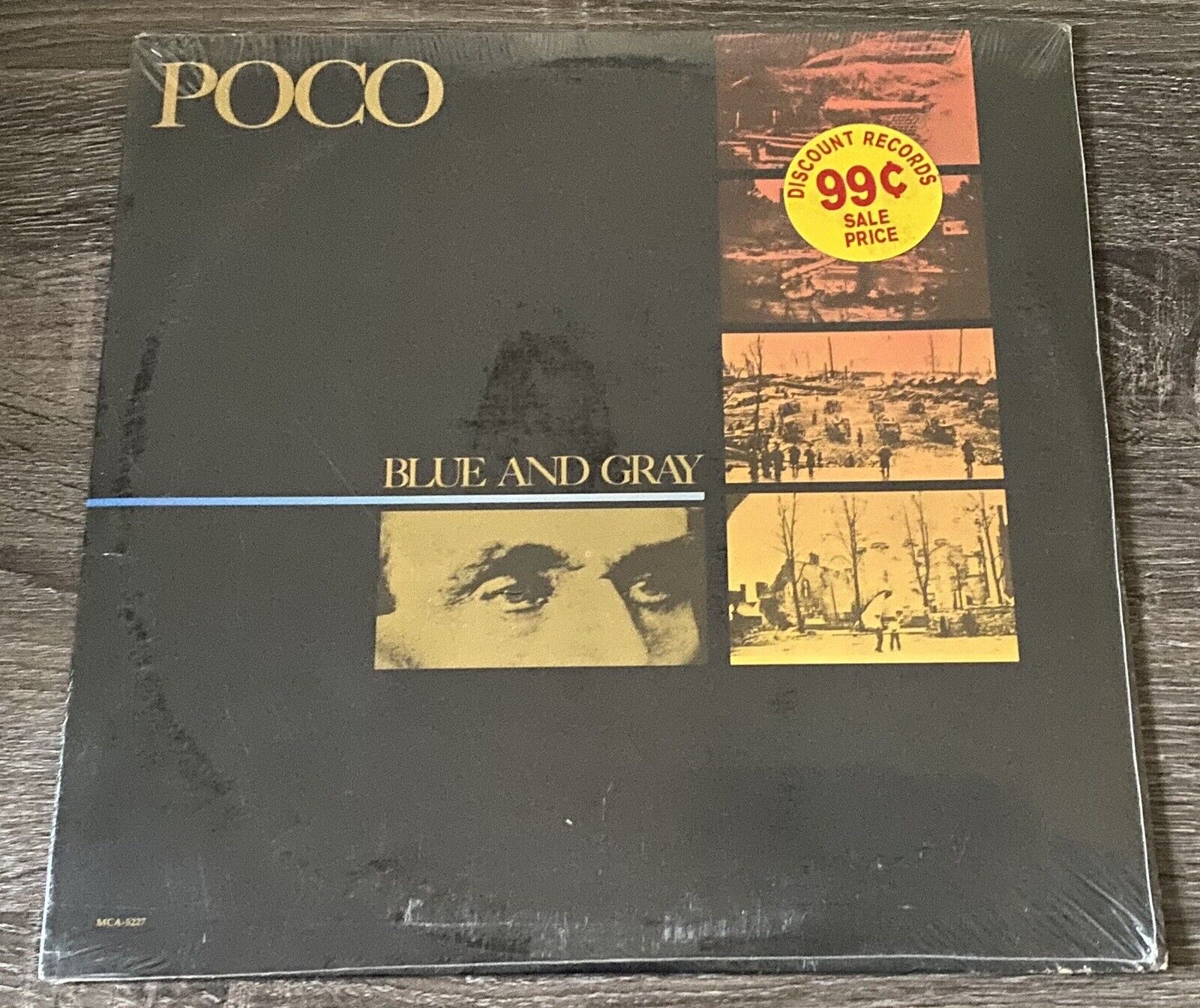 POCO~Blue And Gray MCA-5227 SEALED LP