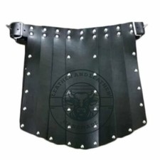 Men's Gothic Leather Kilt  Heavy Duty, Adjustable Waist  Steampunk Style