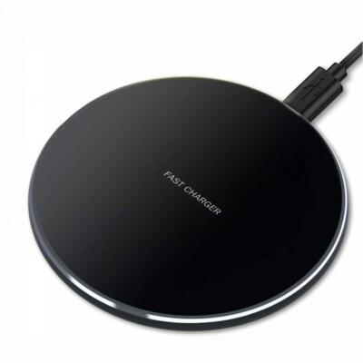 15W WIRELESS CHARGER FAST CHARGING SLIM PAD QUICK CHARGE for SMARTPHONES