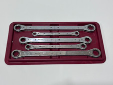 Matco Tools Usa Swrxl5pt Sae 5pc Extra Long Ratcheting Double Box Wrench Set