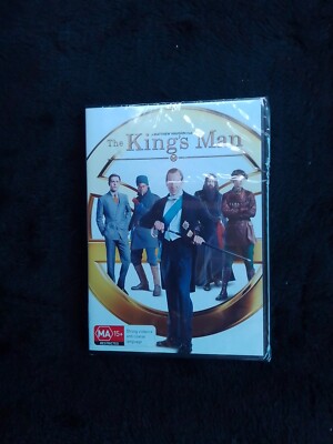 The King's Man DVD | Ralph Fiennes | Region 4 New Sealed 