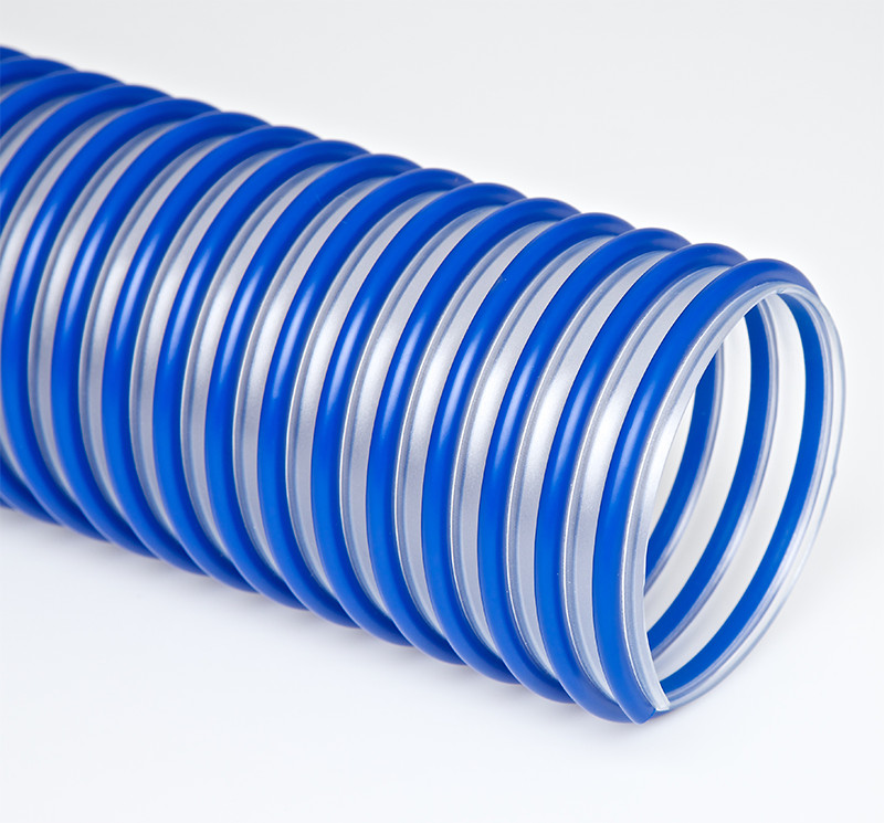 3 Inch ID x 25 Foot Durable Grain Vac Hose Clear Flex Hose Heavy Duty