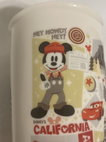 Starbucks Walt Disney California Adventure Mickey Mouse Coffee Ceramic Mug 12oz - Picture 9 of 14