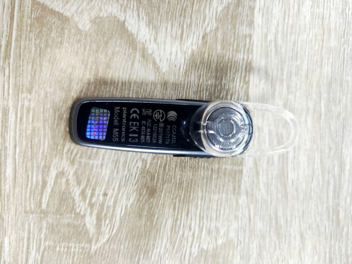Plantronics M55 Headset Black Wireless Bluetooth Headset | eBay