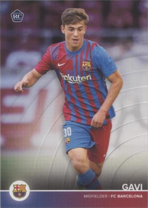 2021-22 Topps FC Barcelona Team Set Gavi #21 for sale | eBay