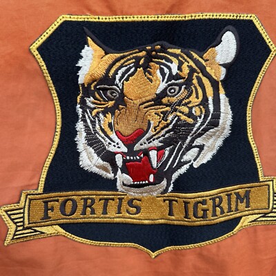 VTG Polo Ralph Lauren Fortis Tigrim Reversible Military Coat XL