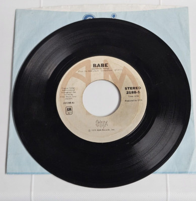STYX - BABE / I'M O.K. (45 rpm, 1978, A&M) 2188-S Vinyl 7'' Record