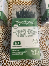 Christmas Home Decoration Lights White Multicolored Corded Battery available