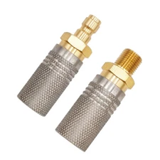 Metal Extended  Air Charging Quick Release Adapter Socket 1/8 BSP 8mm NEW