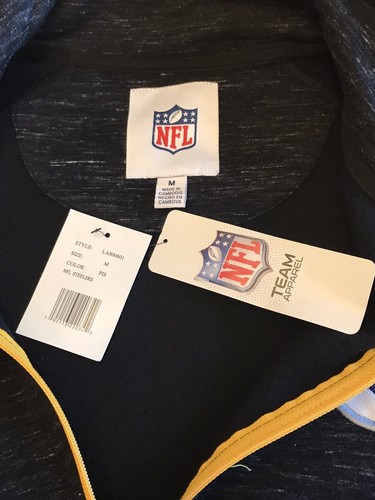 Pittsburgh Steelers NFL G lll Unisex Fleece Lined Zip Up Sweatshirt Sz M New - Picture 3 of 11