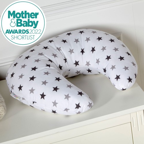 Breast Feeding Nursing Pillow Cover Only - Silver Twinkle - Picture 2 of 6
