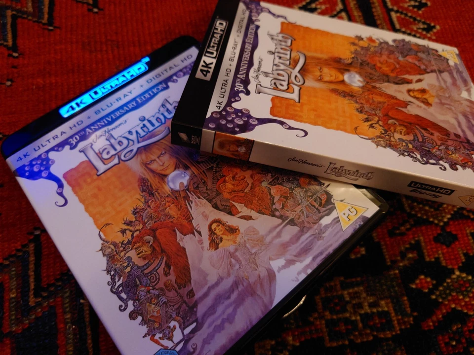 Tested Vintage 2018 Labyrinth 4K 30th Anniversary Edition & Blu-Ray With... - Image 2 of 4