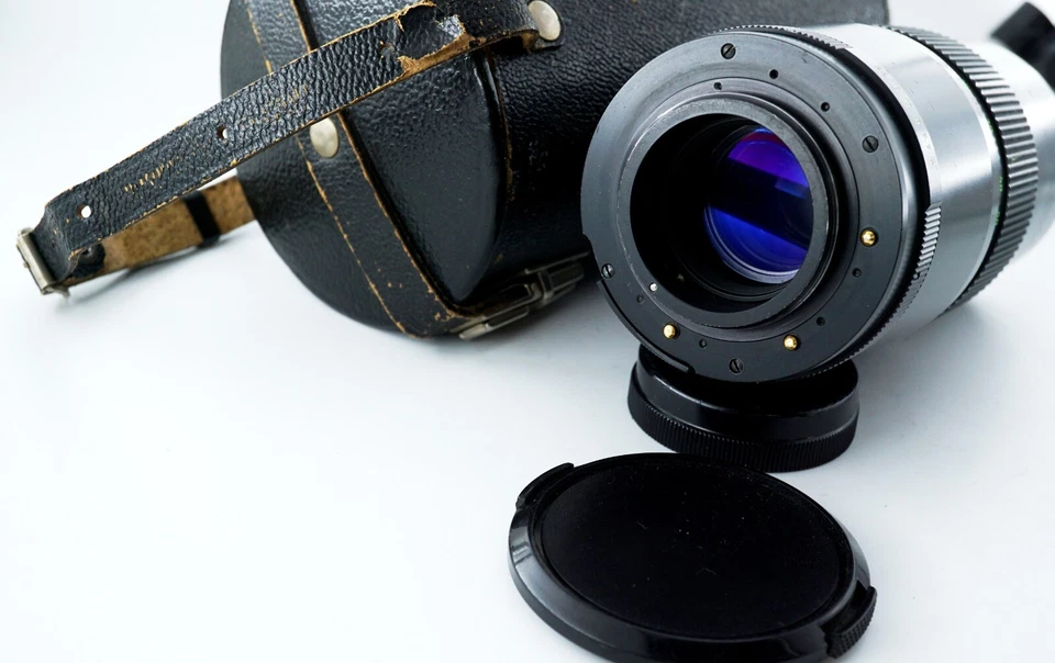 Vintage electric MC PENTACON 4/200mm M42 mount nice telephoto portrait lens - Image 4 of 4