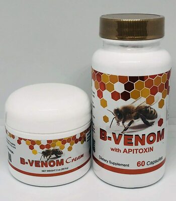KIT B-VENOM anti-inflamatory Arthritis Pain abeemed bio bee therapy CREAM