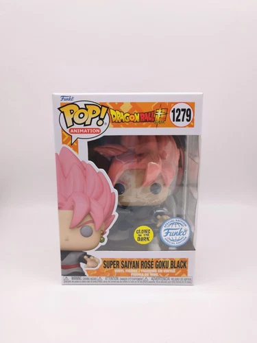 Funko Pop Super Saiyan Rose Goku Black Dragonball Z Super 1279 Brilla en la Oscuridad