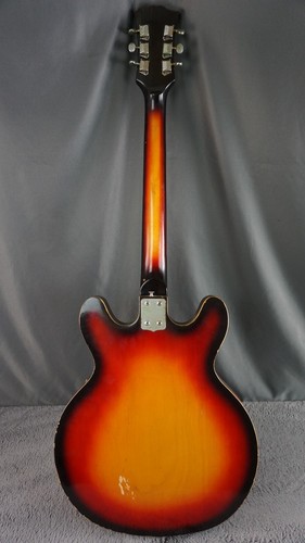 Firstman Semi Hollow Body 1960s rare - Sunburst Japan - 第 3/24 張圖片