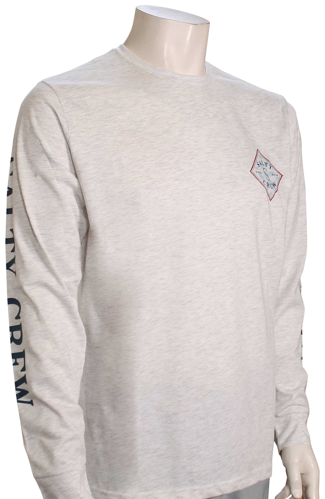 Футболка Salty Crew Tippet Atlas LS винтажный белый новинка 8890₽
