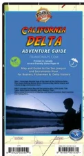 California Delta Adventure Guide Waterproof Map