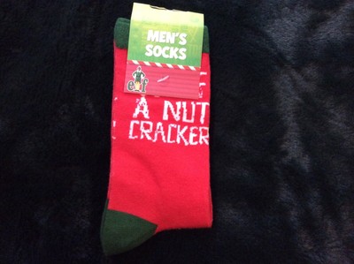 Brandneu mit Etikett neu Weihnachten Herrensocken - WB Elfe - Sohn eines Nussknackers - UK 6-8,5