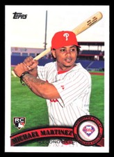 2011 Topps  Michael Martinez #524 Philadelphia Phillies Baseball Card