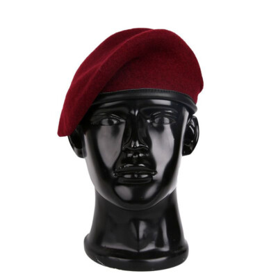Military Hat Red Army Beret US Army Special Forces Red Ranger