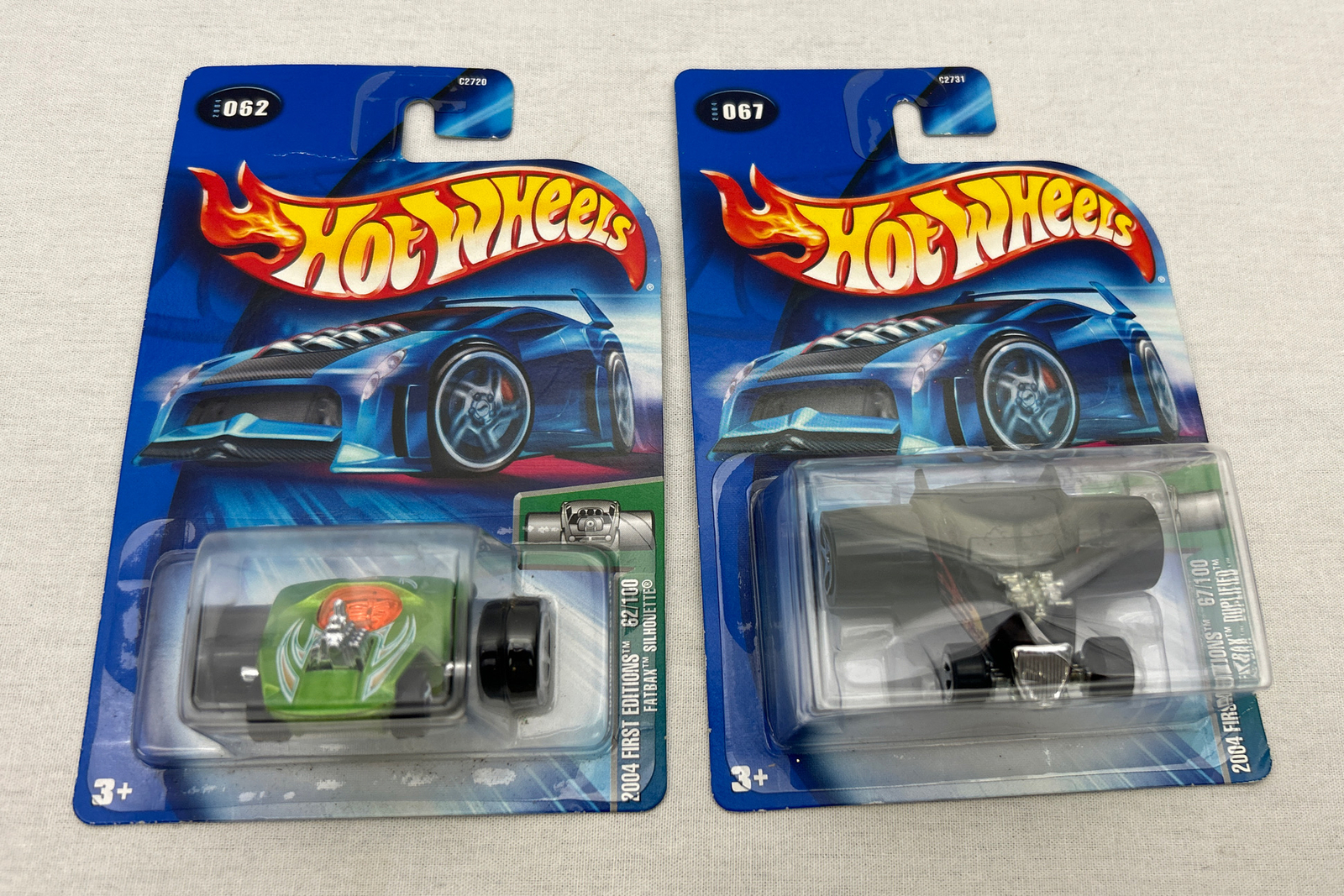 Rare Hot Wheels 2004 1st Editions (4 Cars) # 010, 017, 019, 052 New In Package