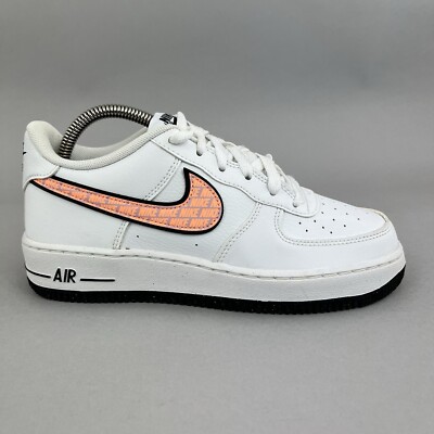 Nike Air Force 1 GS Impact Next Nature White Low Sneaker Turnschuhe Schuhe UK5,5