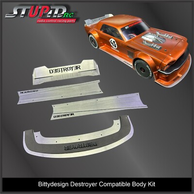Bittydesign Destroyer compatible Body Kit fits Felony/Infraction StupidRC