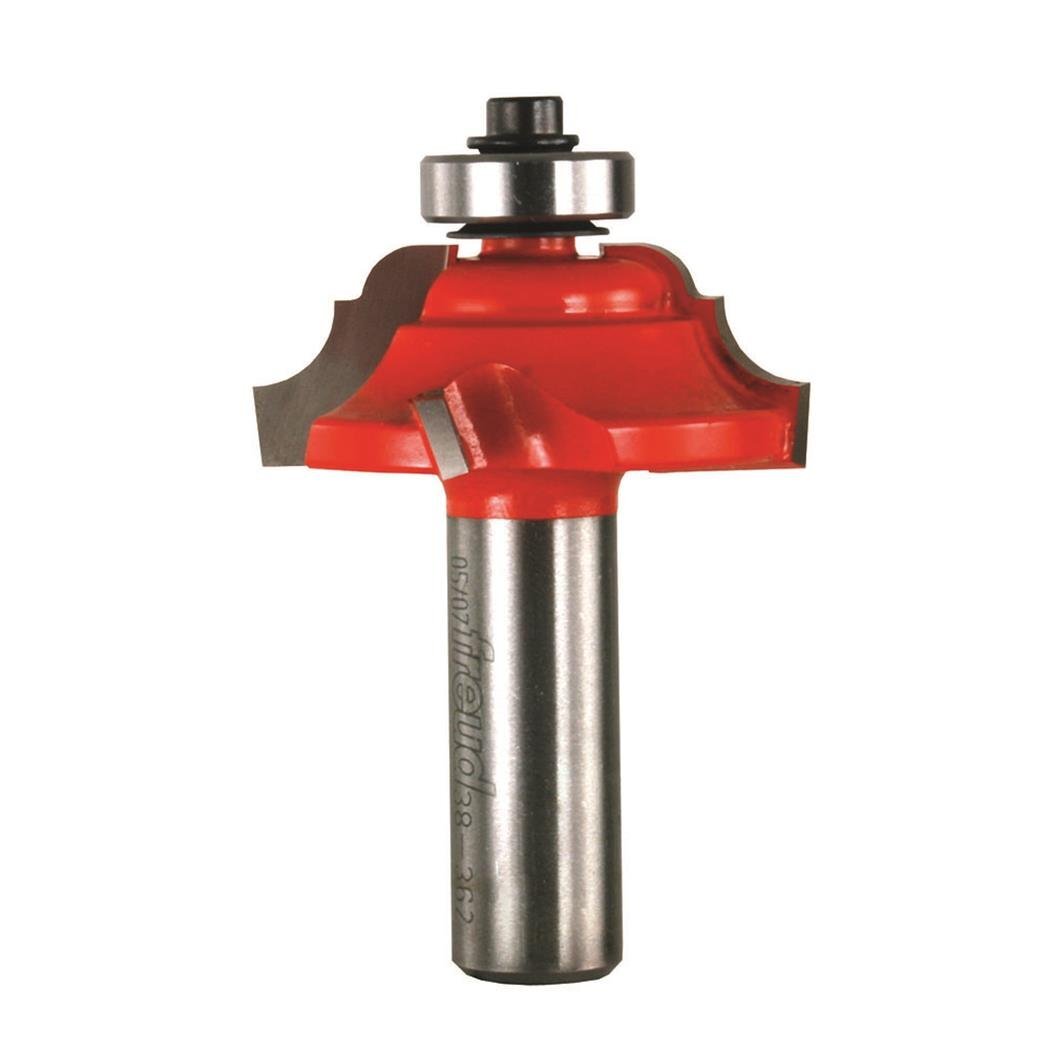 Freud 38-362: Fresa per Legno Classica a 4 Taglienti 1/2" Shank