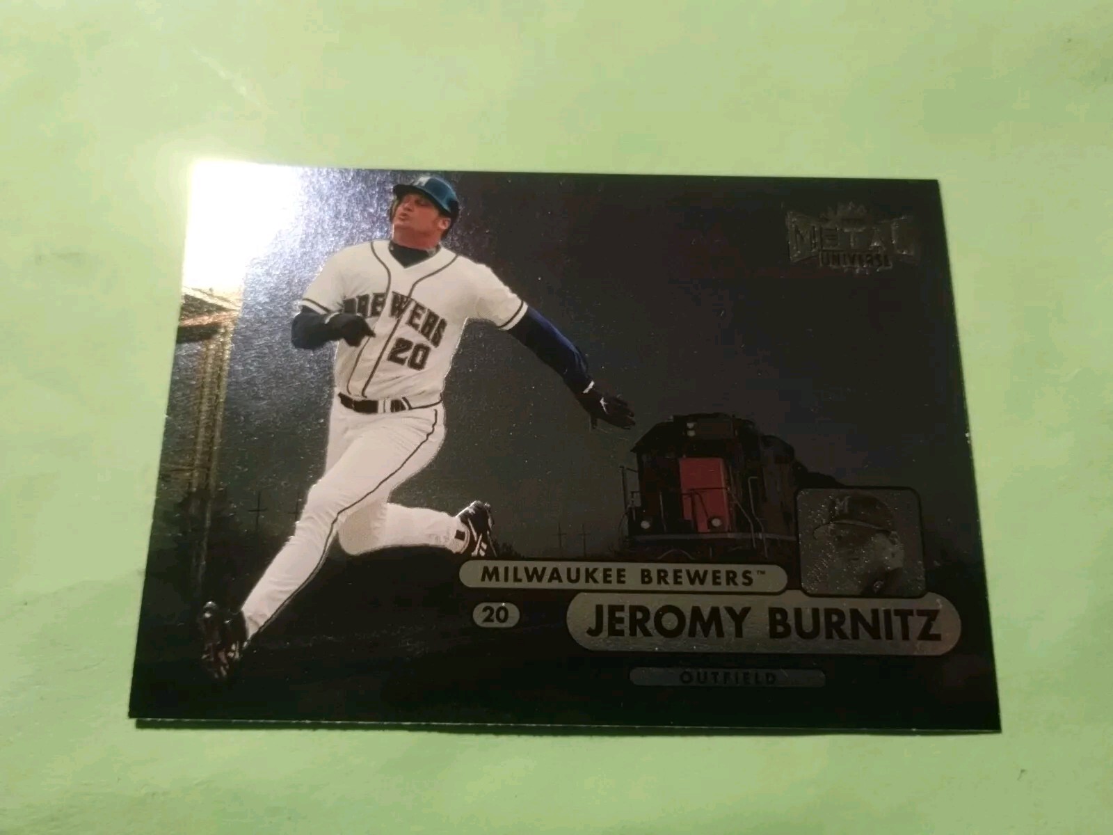1998 Metal Universe - #183 Jeromy Burnitz