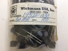 19372 WICKMANN CIRCUIT FUSE 160MA 250V SUB-MINI 20 PIECES