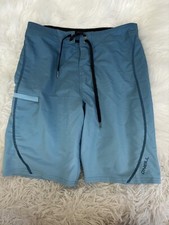 O  Neill Hyperfreak Sz. 26 Blue Design Board Shorts. Great Quality  Condition