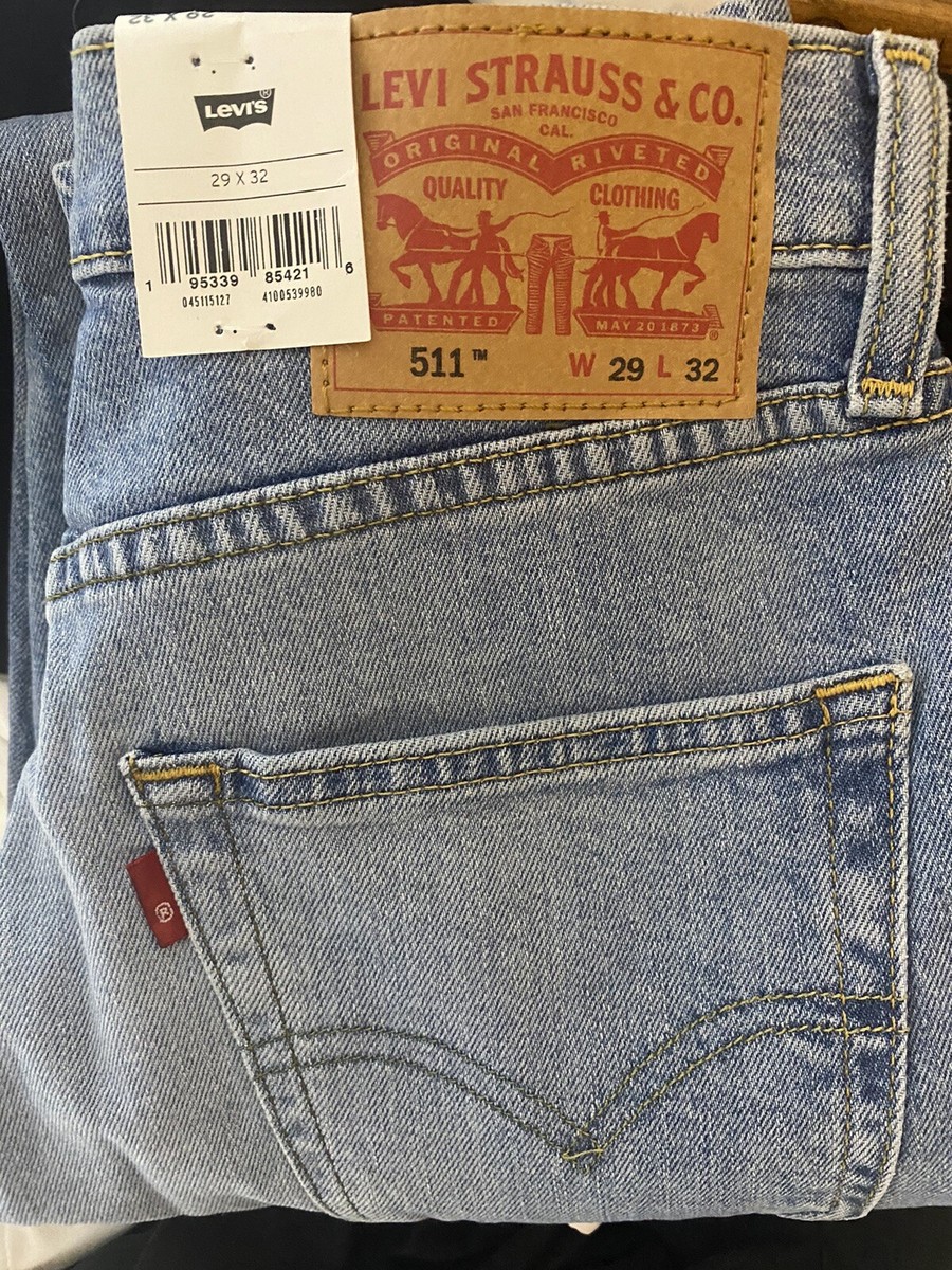 Levi's® Mens 511™ Slim Fit Jeans – Stretch 29X32 Color