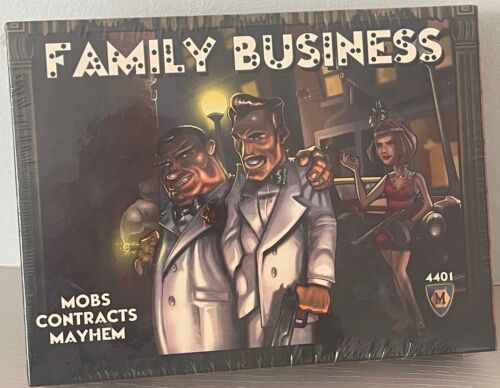 Family Business Card Game : Mobs Contracts Mayhem (New & Sealed, Mayfair Games)