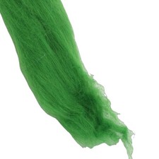 Wool Roving 200g Green Soft Comfortable Wool Roving Yarn For Felting SG