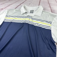 Callaway Opti-Dri Mens Short Sleeve Polo Golf Shirt Sz Large
